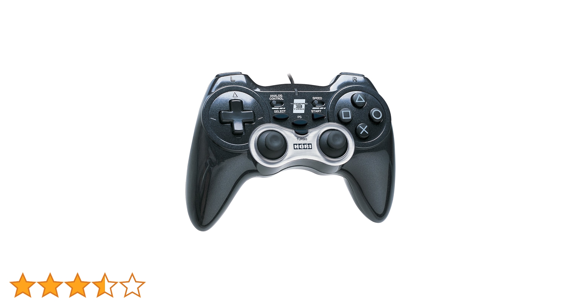 ホリパッド3ターボ ブラック (USB接続対応) Amazon.co.jp: ホリパッド3ターボ ブラック (USB接続対応